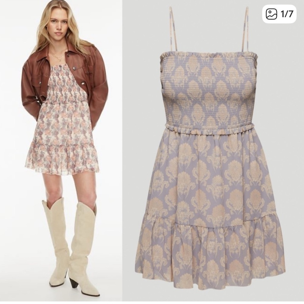 Aritzia‎ Wilfred Temptest Sleeveless Mini Dress